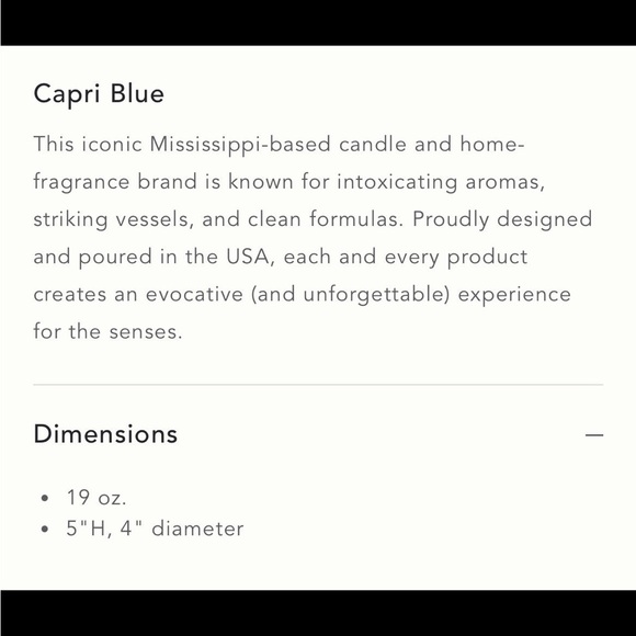 Anthropologie Capri Blue Volcano Iridescent Glass Jar Candle 19 oz - Picture 7 of 7